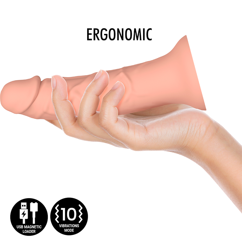 MYTHOLOGY - ASHER ORIGINAL DILDO M - VIBRATOR COMPATIBLE WITH WATCHME WIRELESS TECHNOLOGY - Amore24