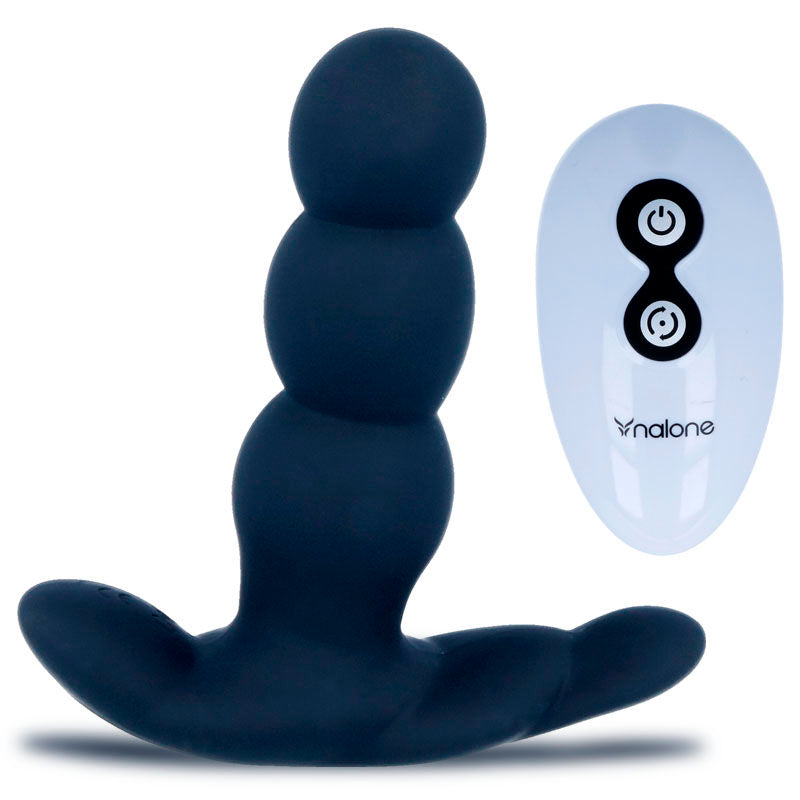 NALONE - PEARL ANAL VIBRATOR REMOTE CONTROL BLACK - Amore24
