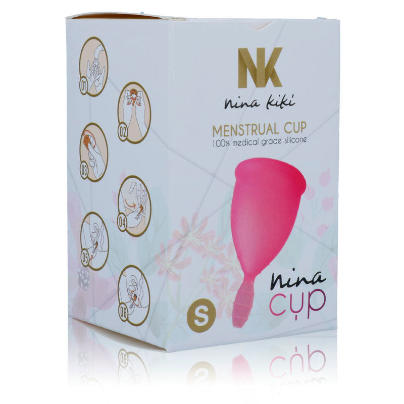 NINA KIKÍ - MENSTRUAL CUP PINK - SIZE S - Amore24