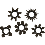 OHMAMA - SET OF 5 SILICONE TESTICLE AND PENIS RINGS - Amore24