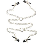 OHMAMA FETISH - 4 NIPPLE Clamps WITH CHAINS - Amore24