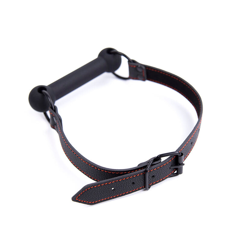 OHMAMA FETISH - BONE GAG WITH PU STRAP - Amore24