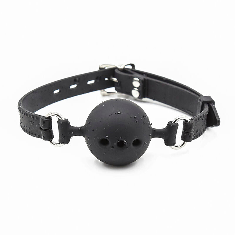 OHMAMA FETISH - BREATHABLE SILICONE BALL GAG SIZE L - Amore24