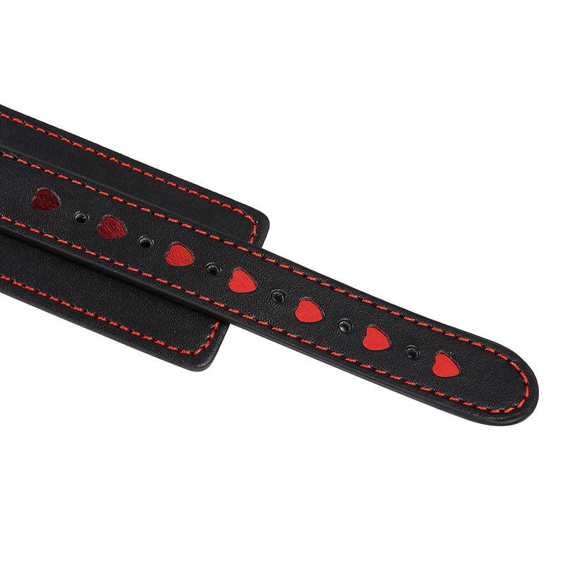 OHMAMA FETISH - HEART INLAID HANDCUFFS - Amore24