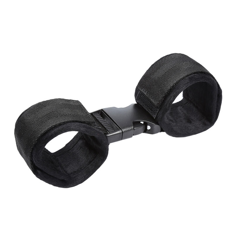 OHMAMA FETISH - HOOK AND LOOP FASTENER NYLON WRIST RESTRAINTS - Amore24