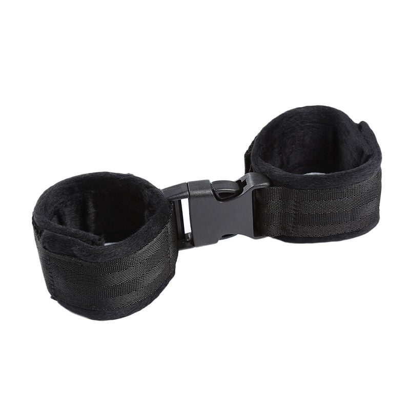 OHMAMA FETISH - HOOK AND LOOP FASTENER NYLON WRIST RESTRAINTS - Amore24