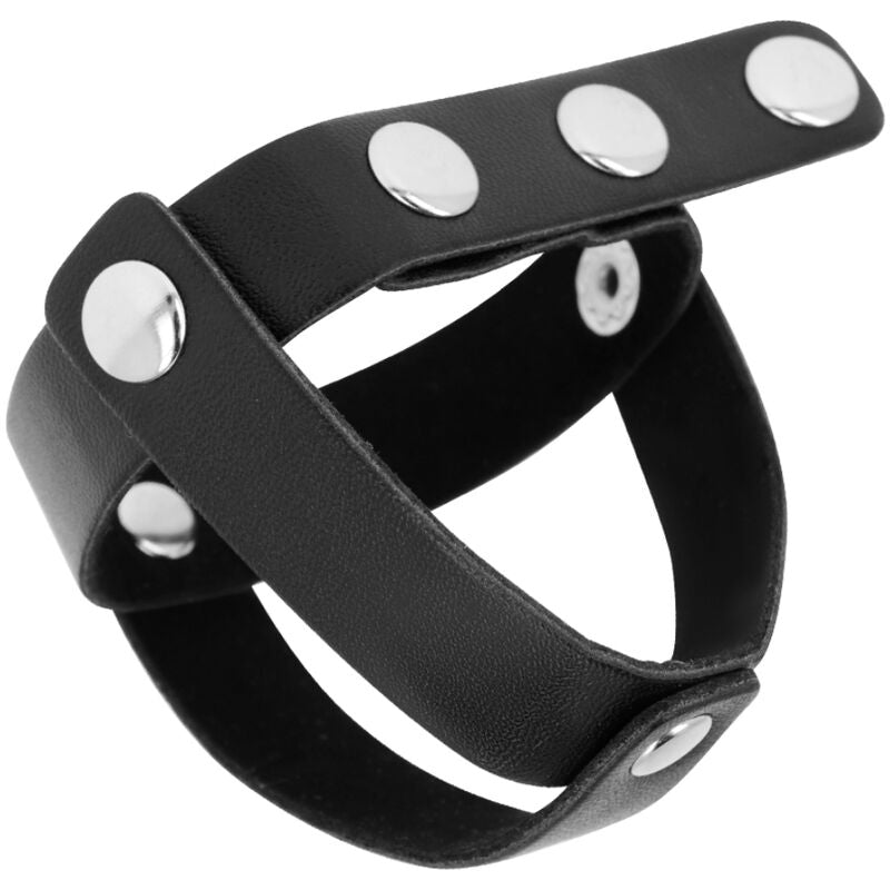 OHMAMA FETISH LEATHER BALL CAGE - Amore24