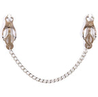 OHMAMA FETISH - METAL CLAMPS WITH CHAIN - Amore24