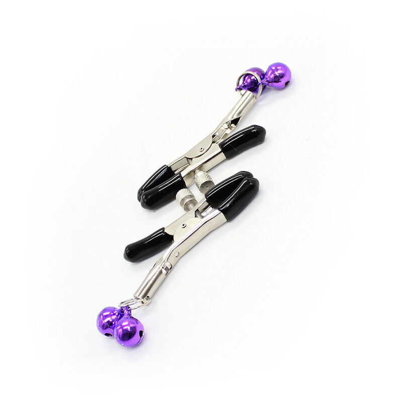 OHMAMA FETISH - NIPPLE Clamps WITH LILAC BELL - Amore24