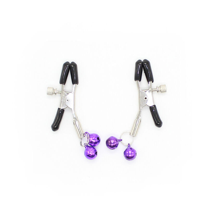 OHMAMA FETISH - NIPPLE Clamps WITH LILAC BELL - Amore24