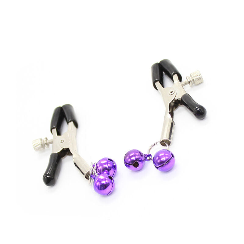 OHMAMA FETISH - NIPPLE Clamps WITH LILAC BELL - Amore24