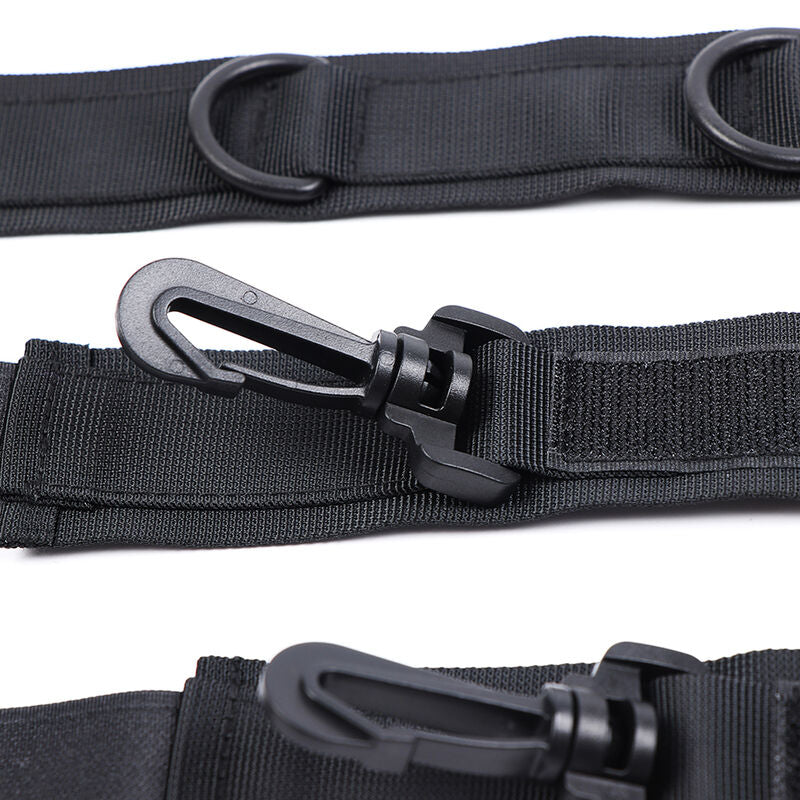 OHMAMA FETISH - NYLON HANDCUFFS AND COLLAR - Amore24