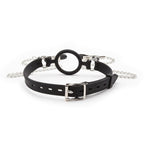 OHMAMA FETISH - RING GAG WITH CHAINS AND NIPPLE CLAMPS - Amore24