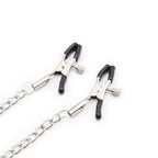 OHMAMA FETISH - RING GAG WITH CHAINS AND NIPPLE CLAMPS - Amore24