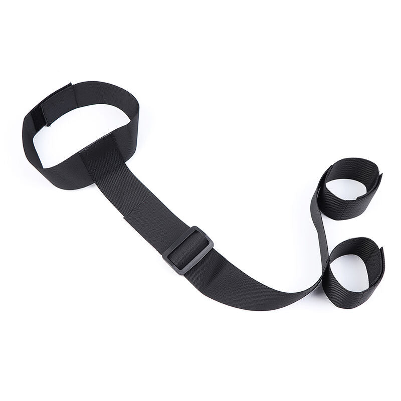 OHMAMA FETISH - WRIST HANDCUFFS AND NYLON COLLAR - Amore24