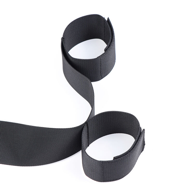 OHMAMA FETISH - WRIST HANDCUFFS AND NYLON COLLAR - Amore24
