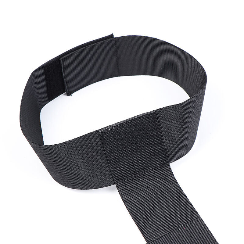 OHMAMA FETISH - WRIST HANDCUFFS AND NYLON COLLAR - Amore24