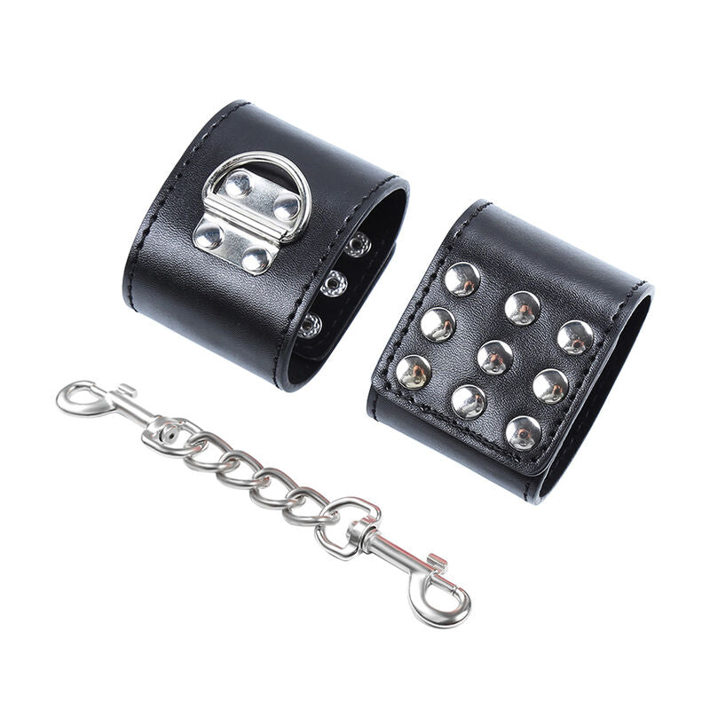OHMAMA FETISH - WRIST RESTRAINTS SNAP FASTEN METAL - Amore24