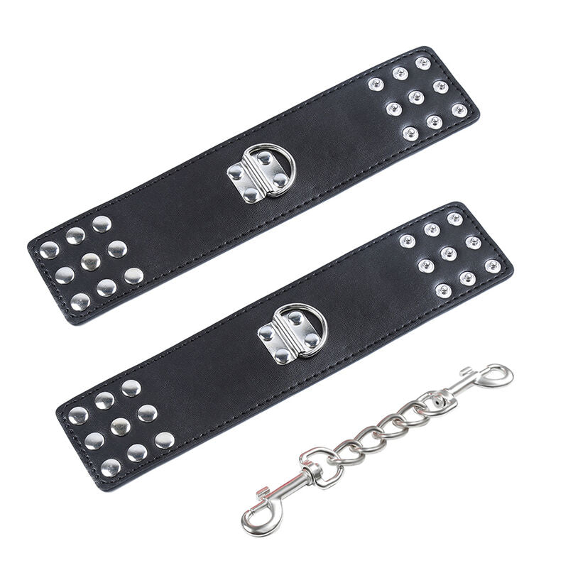 OHMAMA FETISH - WRIST RESTRAINTS SNAP FASTEN METAL - Amore24