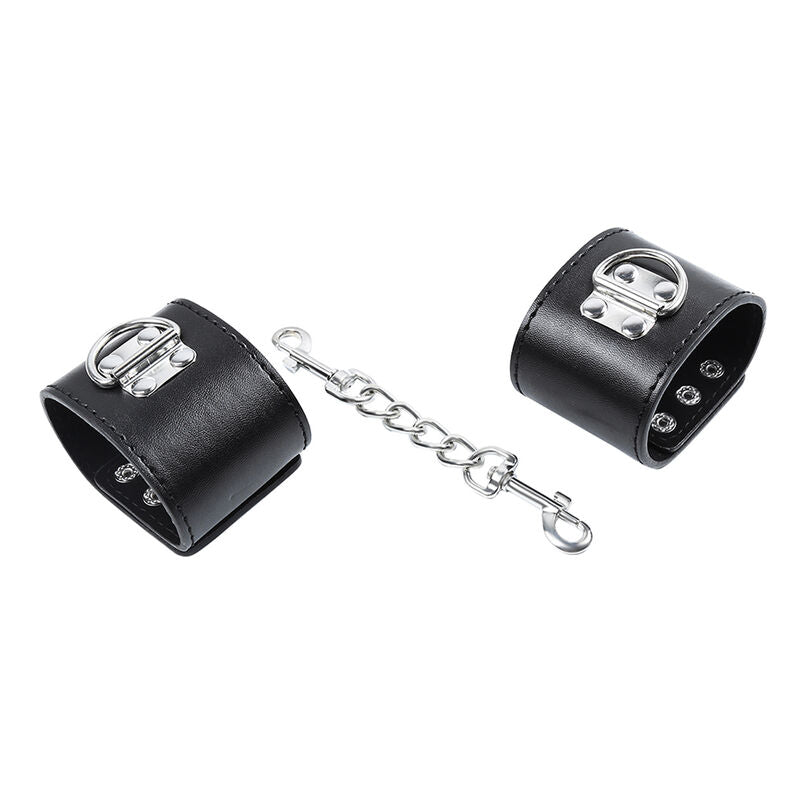 OHMAMA FETISH - WRIST RESTRAINTS SNAP FASTEN METAL - Amore24
