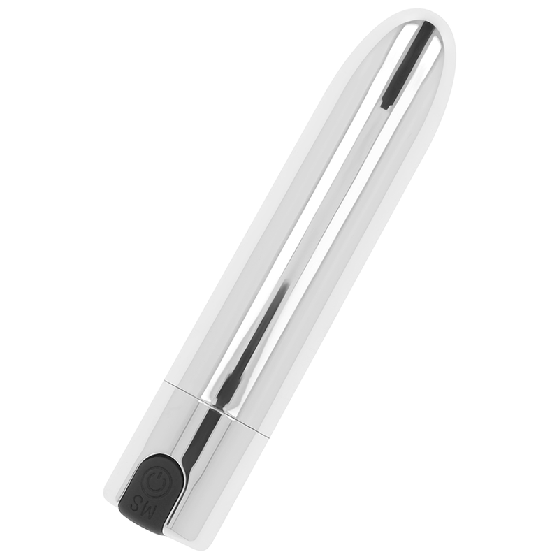 OHMAMA - SILVER VIBRATING BULLET 9.5 CM - Amore24