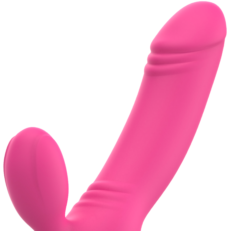 OHMAMA - BIX DOUBLE STIMULATION VIBRATOR XMAS EDITION PINK - Amore24