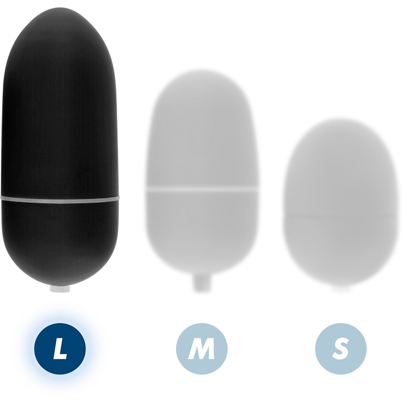 ONLINE - REMOTE CONTROL VIBRATING EGG L BLACK - Amore24