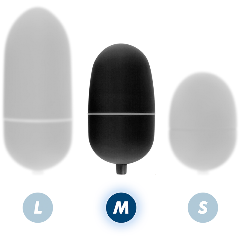 ONLINE - REMOTE CONTROL VIBRATING EGG M BLACK - Amore24