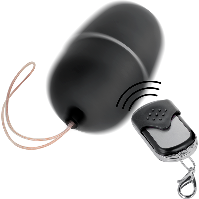 ONLINE - REMOTE CONTROL VIBRATING EGG M BLACK - Amore24