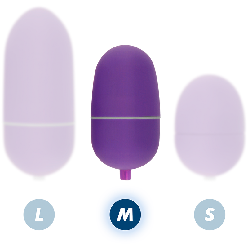 ONLINE - REMOTE CONTROL VIBRATING EGG M PURPLE - Amore24