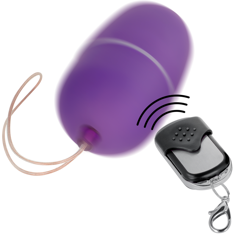 ONLINE - REMOTE CONTROL VIBRATING EGG M PURPLE - Amore24