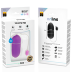 ONLINE - WATERPROOF VIBRATING EGG PURPLE - Amore24
