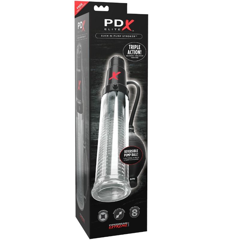 PDX ELITE - SUCK N PUMP STROKER - Amore24