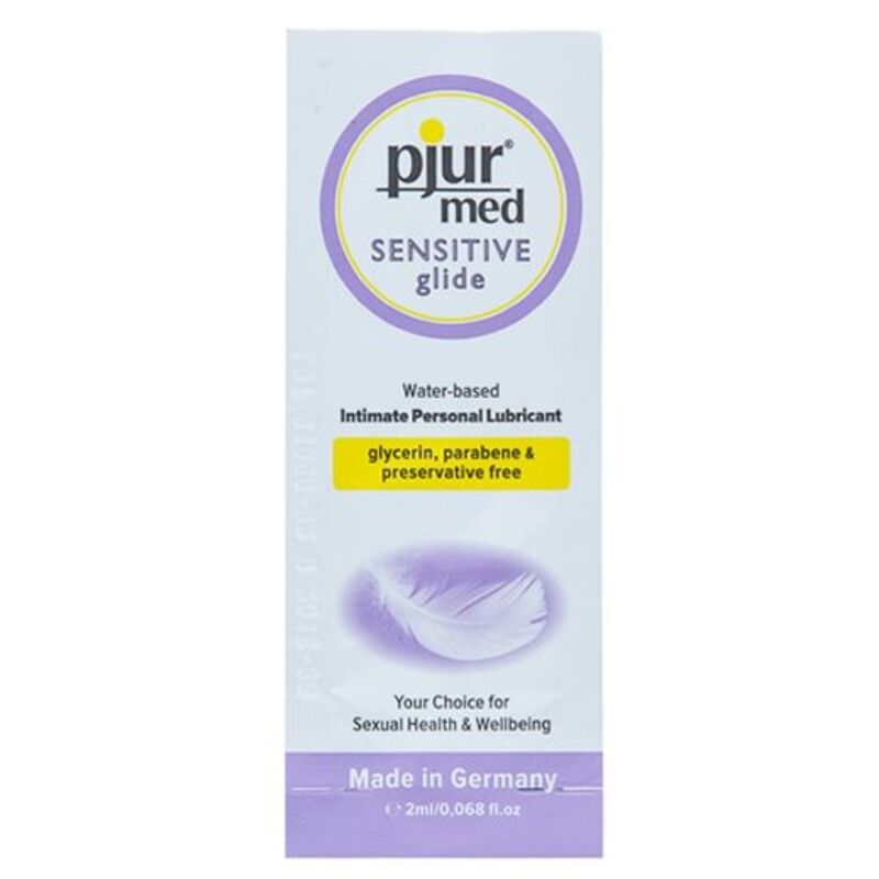 PJUR - MED SENSITIVE GLIDE WATER BASED LUBRICANT 2 ML - Amore24