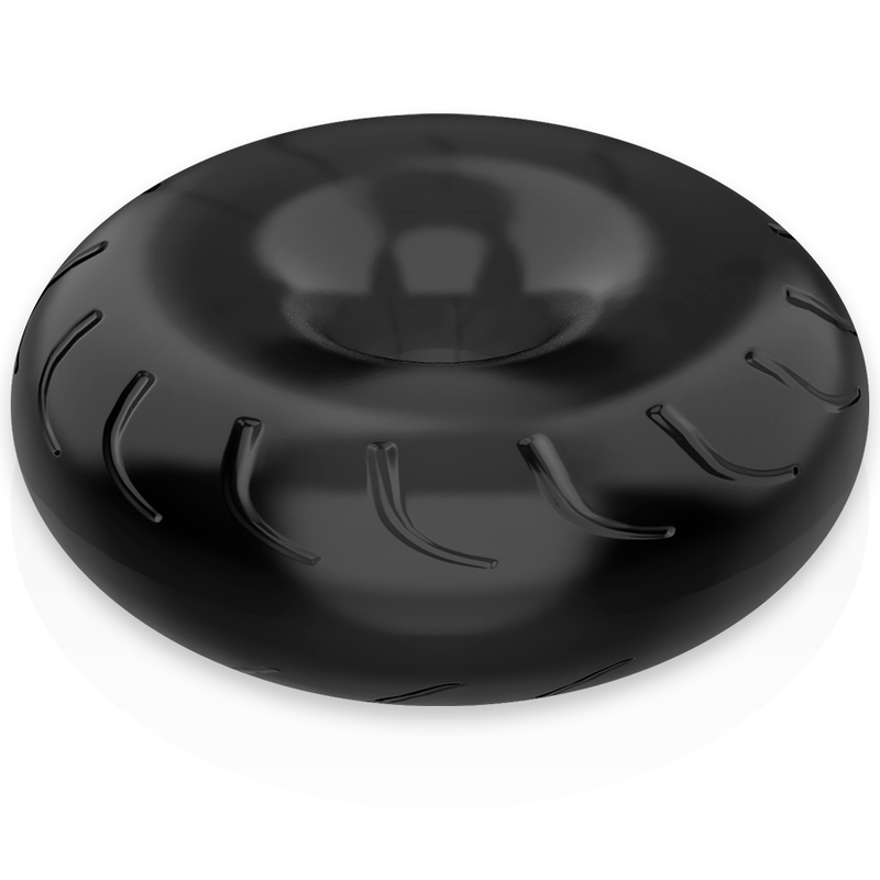 POWERING - SUPER FLEXIBLE AND RESISTANT PENIS RING 5CM PR08 BLACK - Amore24