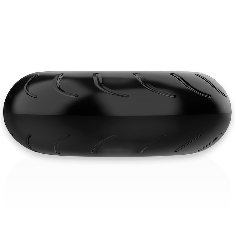 POWERING - SUPER FLEXIBLE AND RESISTANT PENIS RING 5CM PR08 BLACK - Amore24
