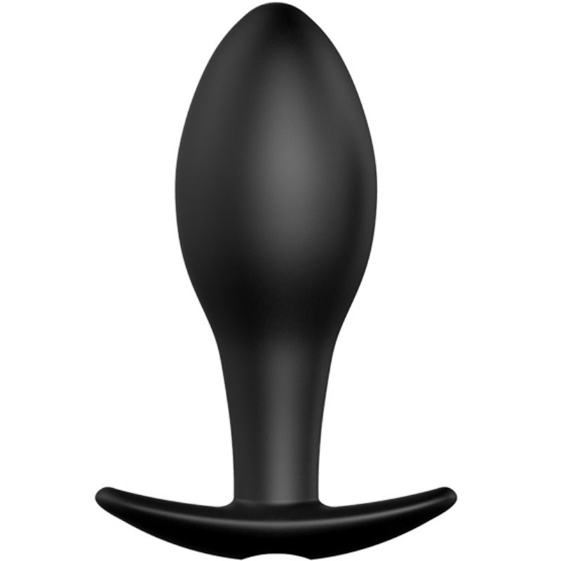 PRETTY LOVE - ANAL PLUG ANCHOR FORM SILICONE 12 VIBRATION MODES BLACK - Amore24