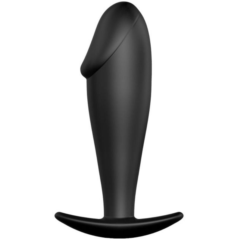 PRETTY LOVE - ANAL PLUG SILICONE PENIS FORM BLACK - Amore24
