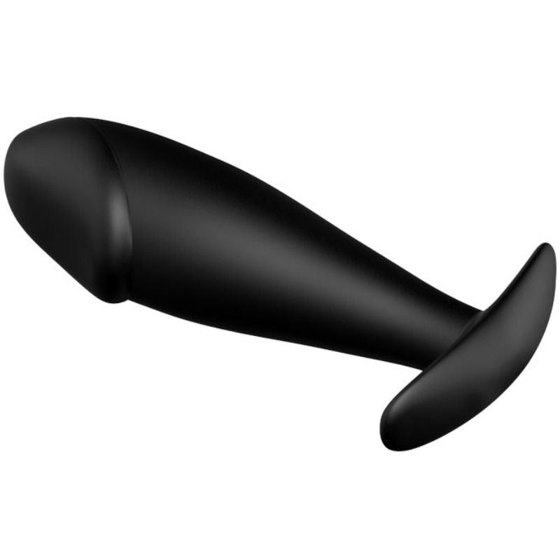 PRETTY LOVE - ANAL PLUG SILICONE PENIS FORM BLACK - Amore24