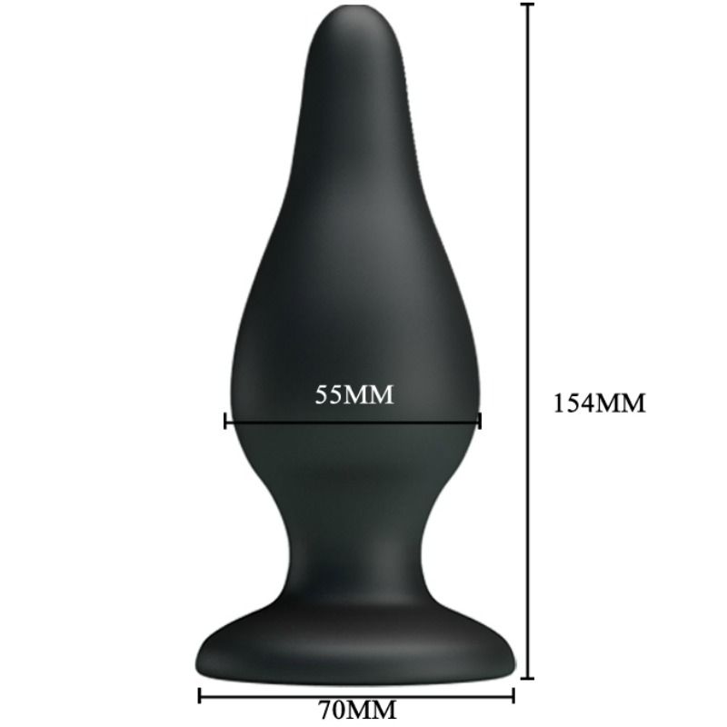 PRETTY LOVE - ERGONOMIC SILICONE PLUG 15.4 CM - Amore24
