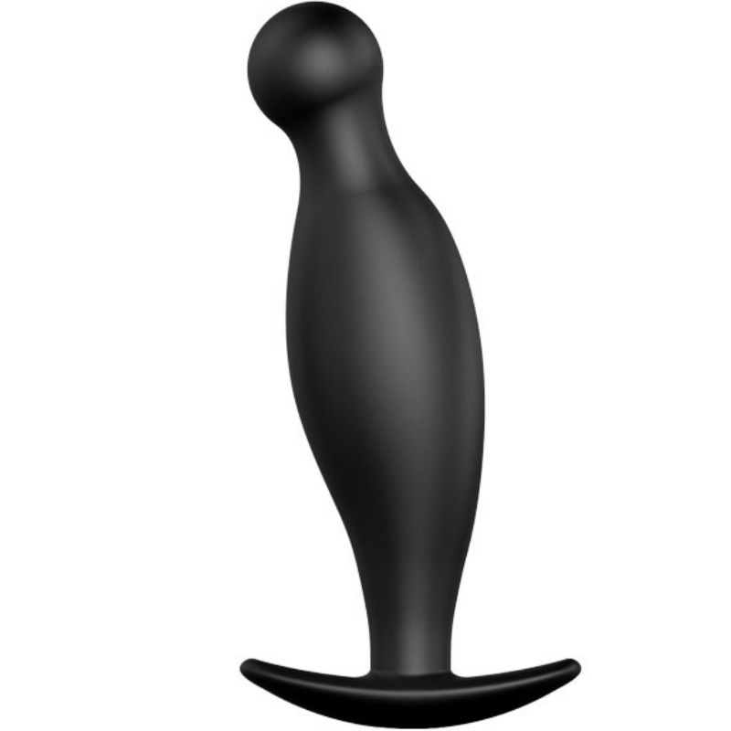 PRETTY LOVE - SILICONE ANAL PLUG 11.7 CM BLACK - Amore24