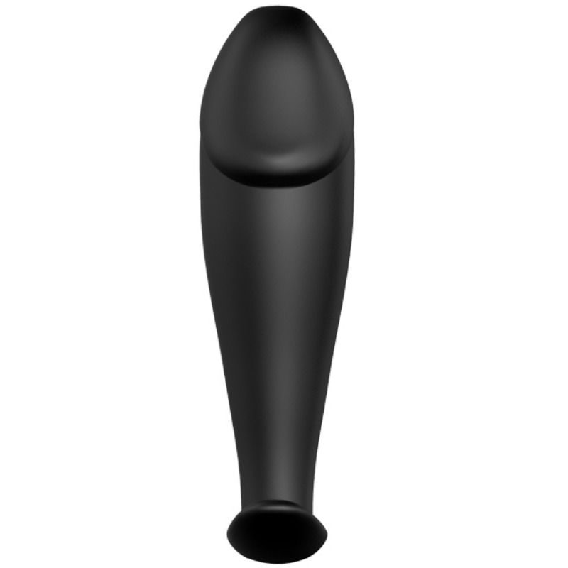 PRETTY LOVE - SILICONE ANAL PLUG PENIS FORM AND 12 VIBRATION MODES BLACK - Amore24