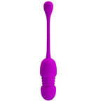 PRETTY LOVE - CALLIE PURPLE RECHARGEABLE VIBRATING EGG - Amore24