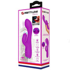 PRETTY LOVE - GLORIA RECHARGEABLE RABBIT VIBRATOR-WATERPROOF PURPLE - Amore24