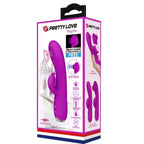 PRETTY LOVE - REGINA RECHARGEABLE VIBRATOR-SUCKER PURPLE - Amore24