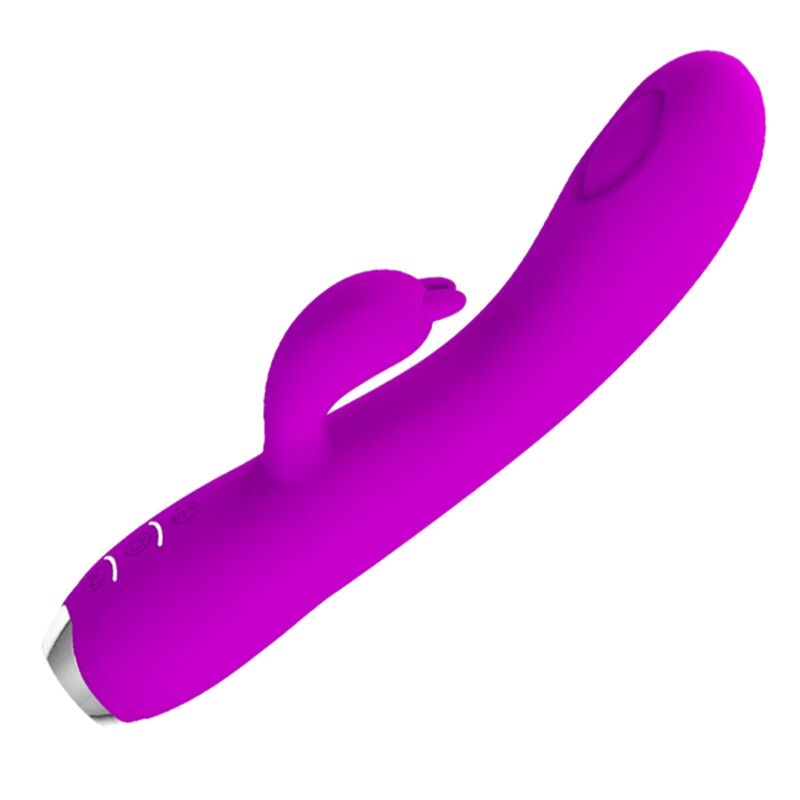 PRETTY LOVE - REGINA RECHARGEABLE VIBRATOR-SUCKER PURPLE - Amore24