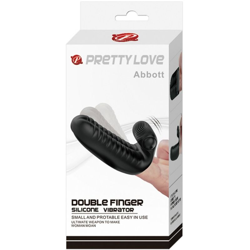 PRETTY LOVE - ABBOTT BLACK STIMULATOR THIMBLE - Amore24