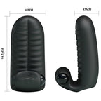 PRETTY LOVE - ABBOTT BLACK STIMULATOR THIMBLE - Amore24