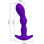 PRETTY LOVE - ANAL MASSAGER 12 LILAC VIBRATION MODES - Amore24