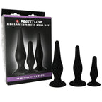 PRETTY LOVE - ANAL PLUGS SILICONE INITIATION KIT - Amore24